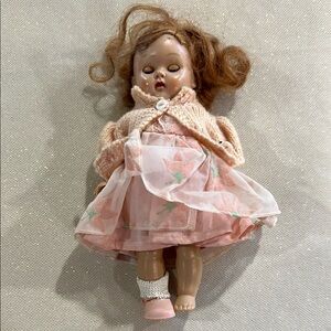 1953 Vogue Ginny Doll with Pink Dress